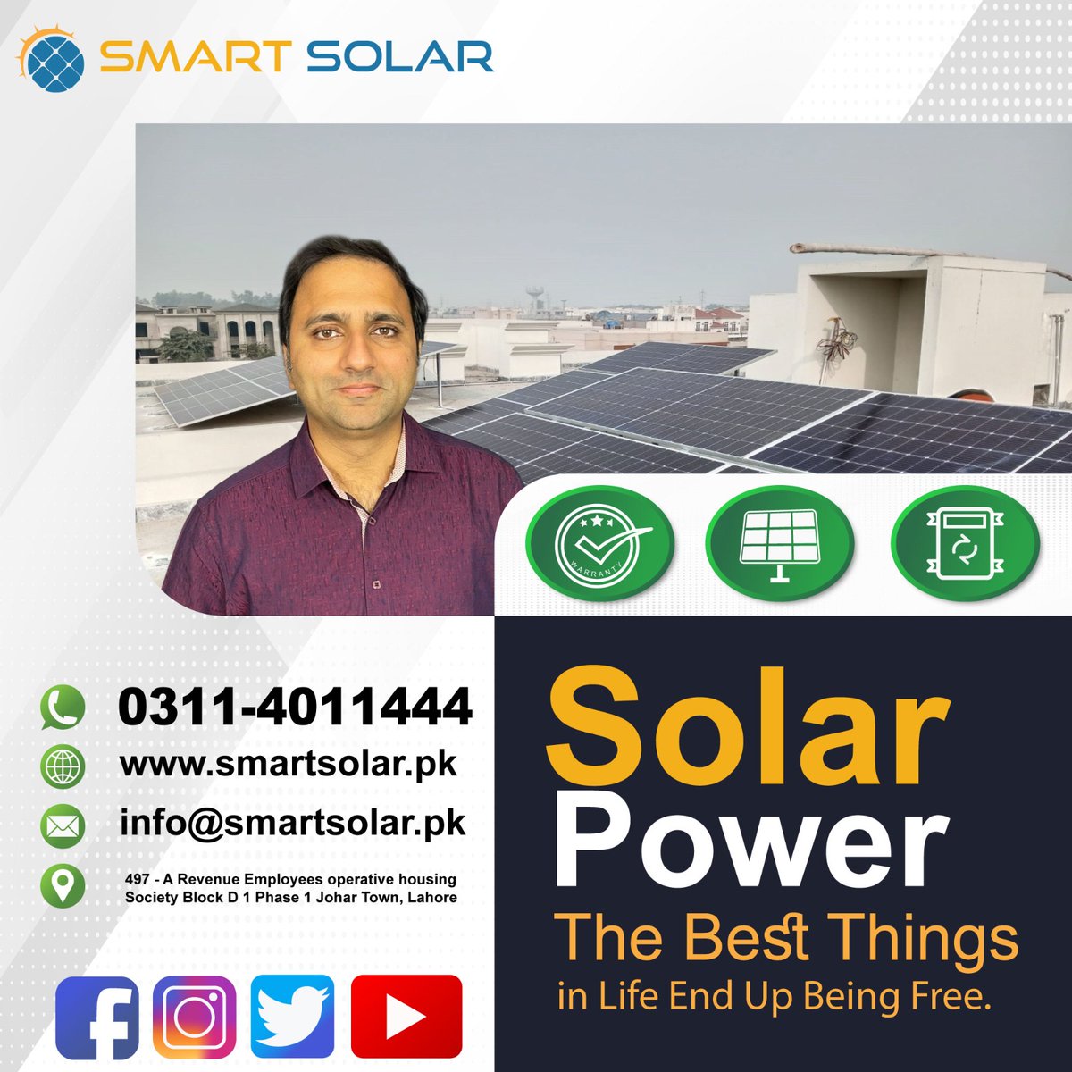 Choose Your Home Plan | Get a Free Quote Today...! 
#ChooseSolar #SMARTSOLAR   
For more details please contact 0311-4011444
 #SmartSolar #Solar #SolarPanels #SolarBatteries #SolarInverters #SolarInstallation #SolarHeater