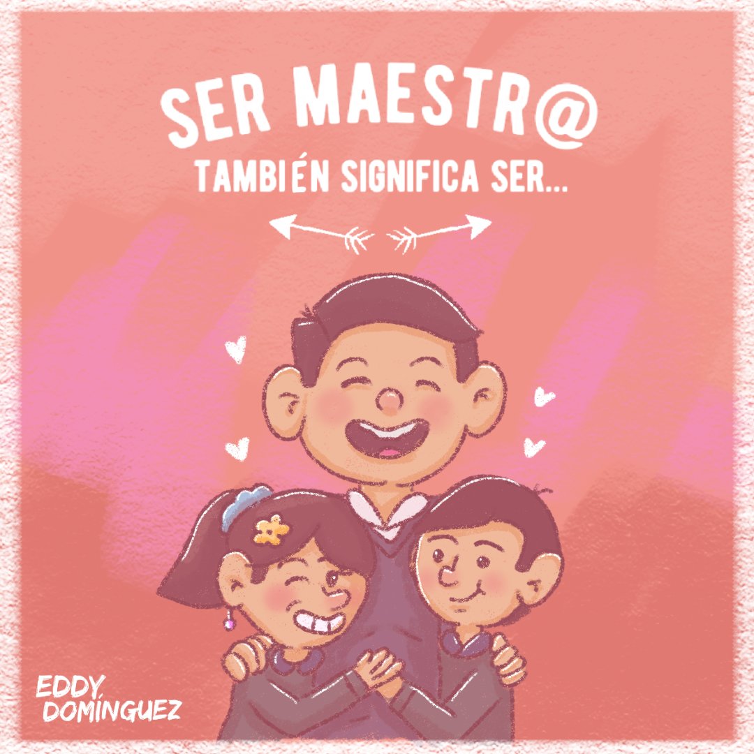 Drawingsbyeddy's tweet photo. Gracias por hacer el cambio! Feliz día! 👩‍🏫👨🏻‍🏫
#DiaDelMaestro #maestro #maestra #felicidades #profesor #maestros https://t.co/KDzPN14e9n