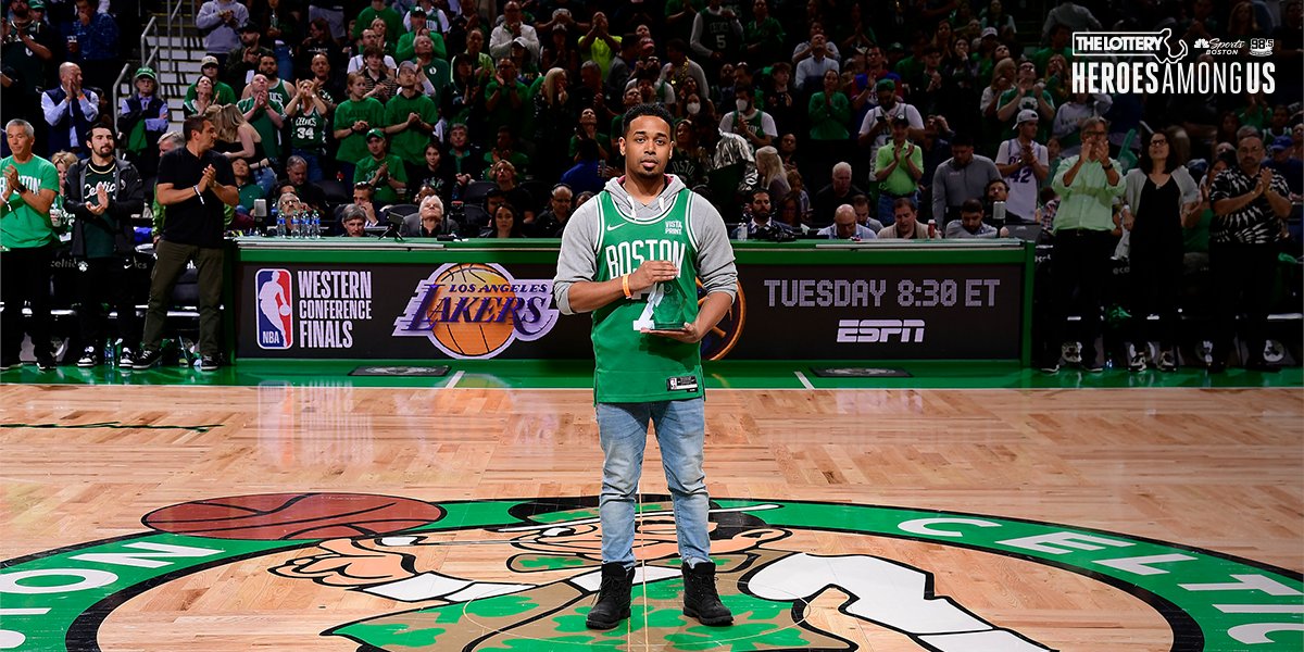 Today’s @MAStateLottery #HeroAmongUs put his educational dreams on hold, collecting trash to help make ends meet. In 2020, Rehan Staton received a full scholarship to Harvard Law School where he started a non-profit, raising $100K+ to help campus service workers through hardship.