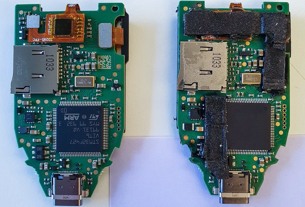 kaspersky's tweet image. Which is the real hardware wallet?  Criminals have recently been found creating modified #trezor wallets in order to attempt to siphon off #crypto.

Full story ⇒ kas.pr/ny97