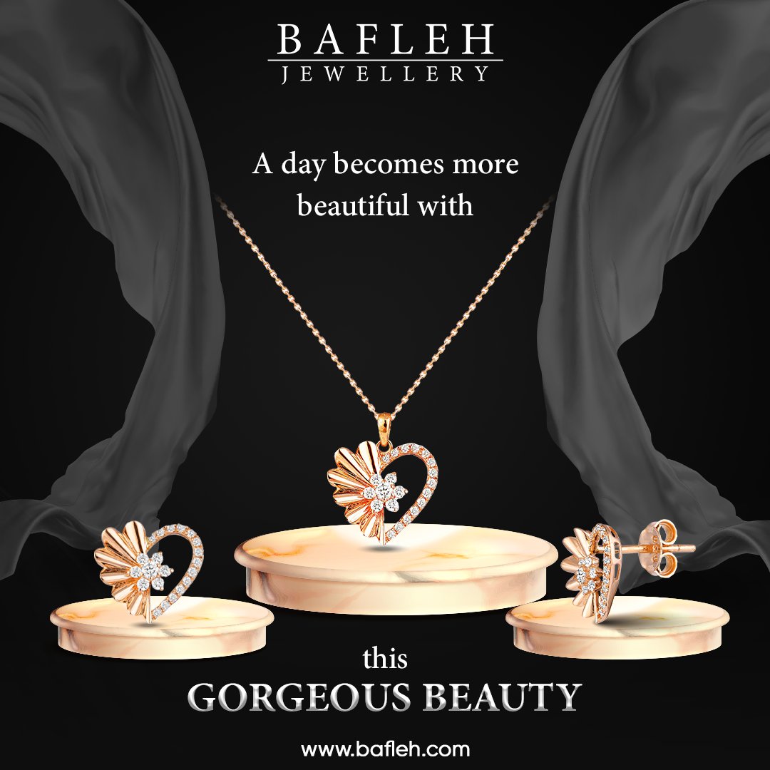 baflehjewellery's tweet photo. Elevate any outfit with this beautiful piece from Bafleh Jewellery.
Shop now at https://t.co/vP6lPI0cOq and add some sparkle to your day.
#baflehjewellery #bafleh #pendantchain #pendantset #pendantsets #uaejewellery #uaegold #uaejewelry #heartpendant #21carat #18carat #22carat https://t.co/V3Ky4cPMVA