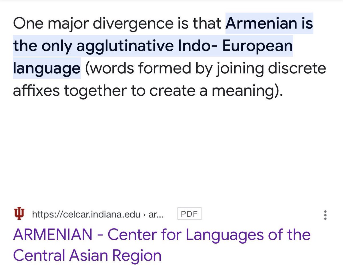 PeopleOfAr's tweet photo. It is often falsely claimed that Armenian and #HurroUrartian can’t be related because of their distinction morphology. But did you know that #Armenian much like Hurro-Urartian is actually mostly an agglutinative language with some ergativity found in grammer?
#urartu #hurrian https://t.co/T0uRl6eJ1a