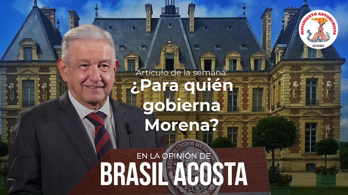 DrBrasilAcosta's tweet photo. El México de hoy sigue beneficiando a la clase adinerada, porque el gran capital encontró un gobierno de corte autoritario en el actual, y en un Presidente de falsa izquierda a un eficiente y complaciente servidor de sus intereses económicos y políticos.

https://t.co/9Hi0tYyBcX https://t.co/Oi7Toeszpt