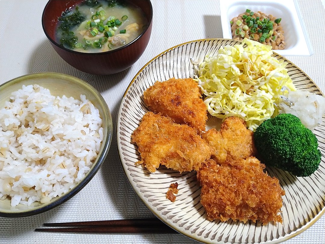 チキンカツはコスパ良好な上に美味いからいいね
#おうちごはん