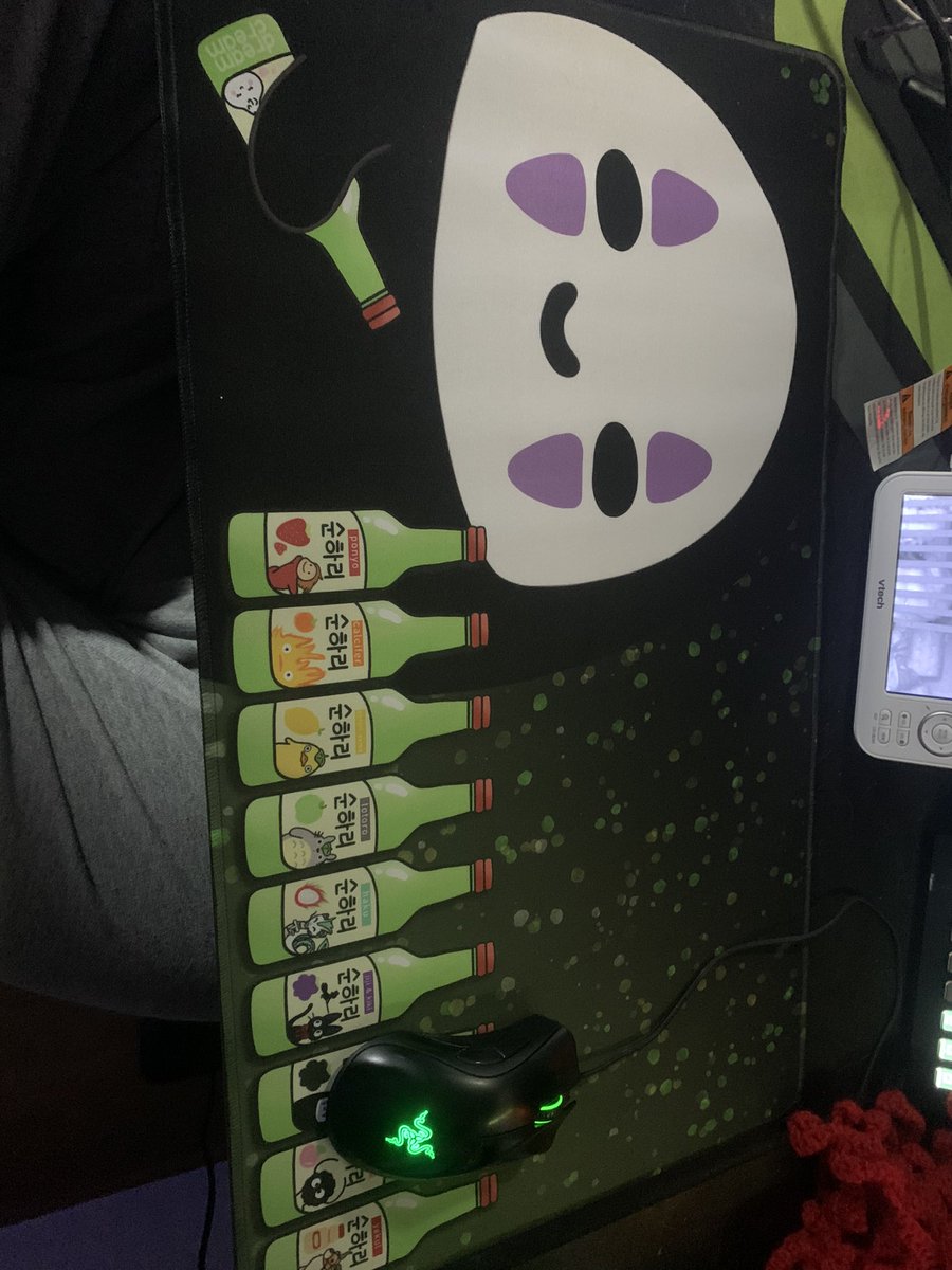 McdavisAmanda's tweet photo. Food festival yesterday for Mother’s Day! Will send pics of food later. Here are the goodies I bought :) stickers, a pin, desk mat and more goodies. https://t.co/CVj0gBNBbw