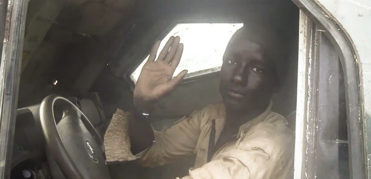 ZagazOlaMakama's tweet image. Image: Omar Al-Ansari, the suicide bomber who was neutralized in an attempt to  carry out VBIED attack against the position of the  @MNJTFOfficial troops in Arege in Abadam, Borno State on May 13,