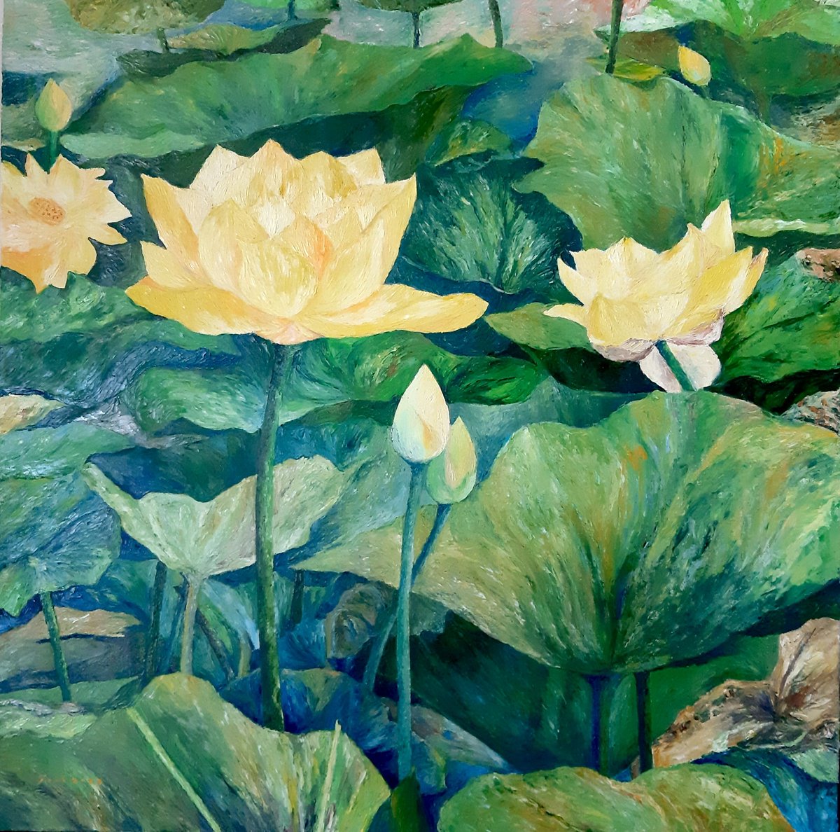 JoobsOriginal's tweet photo. Bung Bua Luang
Oil on canvas
100W x 100H cm.

Status: Available

#JoobsOriginal #WallArt #OilPainting #oiloncanvas #originalart #wallart https://t.co/93NUqRKsB4