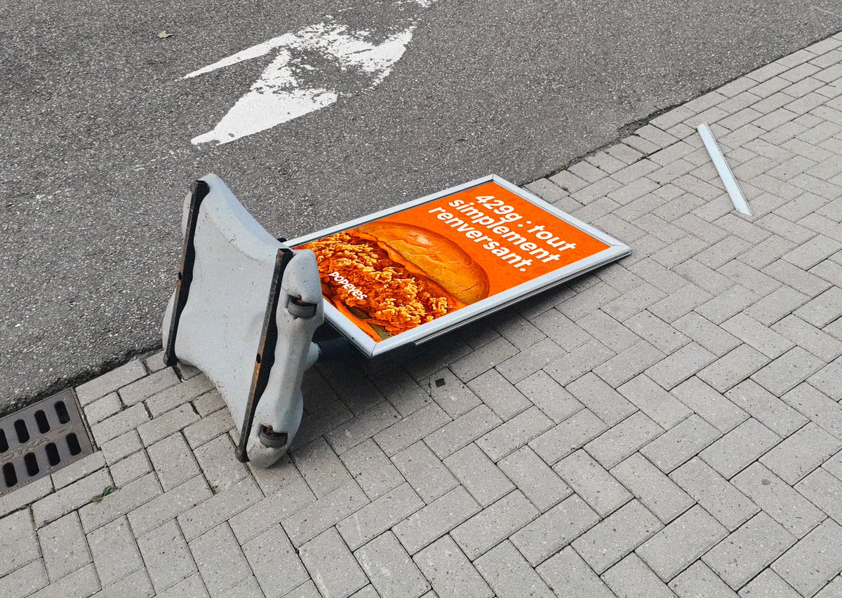 popeyesfr's tweet photo. Quand on vous dit que c'est renversant. https://t.co/lFEyCUZ5IB