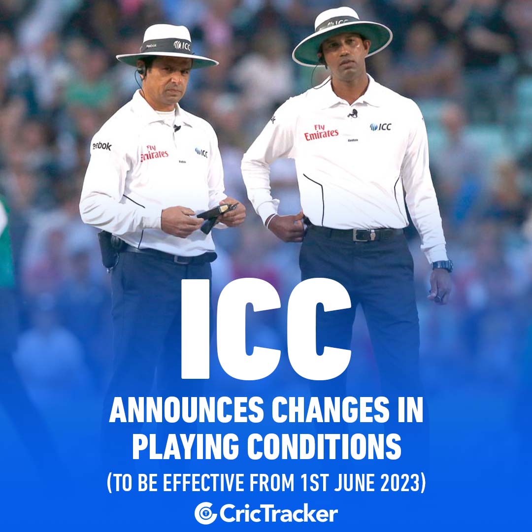 ICC unveils new cricket rules effective from 1st June 2023.

#ICC #ICCRules #CricketTwitter
