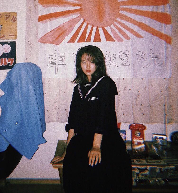 昭和のヤンキー文化にハマる女性！ハマる前と後の写真の比較がこちら！