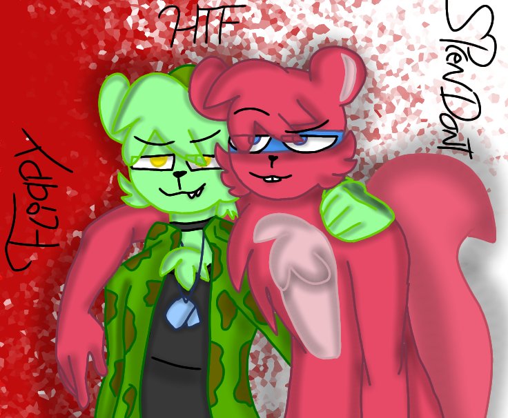 Una_Splendiduwu's tweet photo. Nunca puedo dejar de lado mi queridísima otp,amo mucho a este par y me entretendré dibujandolos de vez en cuando jsjs

#happytreefriends #htf #fliqpyhtf #splendonthtf #splendontxfliqpy #htffannart https://t.co/TIUpGAuVYH