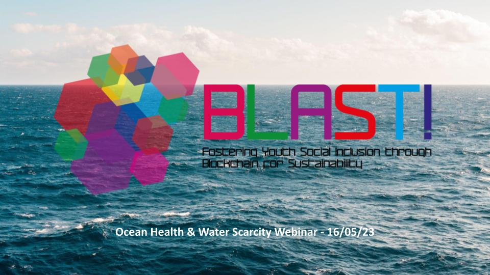 IERC (@ierc_info) on Twitter photo The IERC is hosting a webinar this Wednesday at 1pm, on Ocean Health & Water Scarcity Webinar as part of the <a href="/blastprojecteu/">BLAST! Project</a> , which aims to increase youth engagement on sustainability issues.
Register here: bit.ly/3LWDlBB
#blastprojecteu The IERC is hosting a webinar this Wednesday at 1pm, on Ocean Health & Water Scarcity Webinar as part of the <a href="/blastprojecteu/">BLAST! Project</a> , which aims to increase youth engagement on sustainability issues.
Register here: bit.ly/3LWDlBB
#blastprojecteu