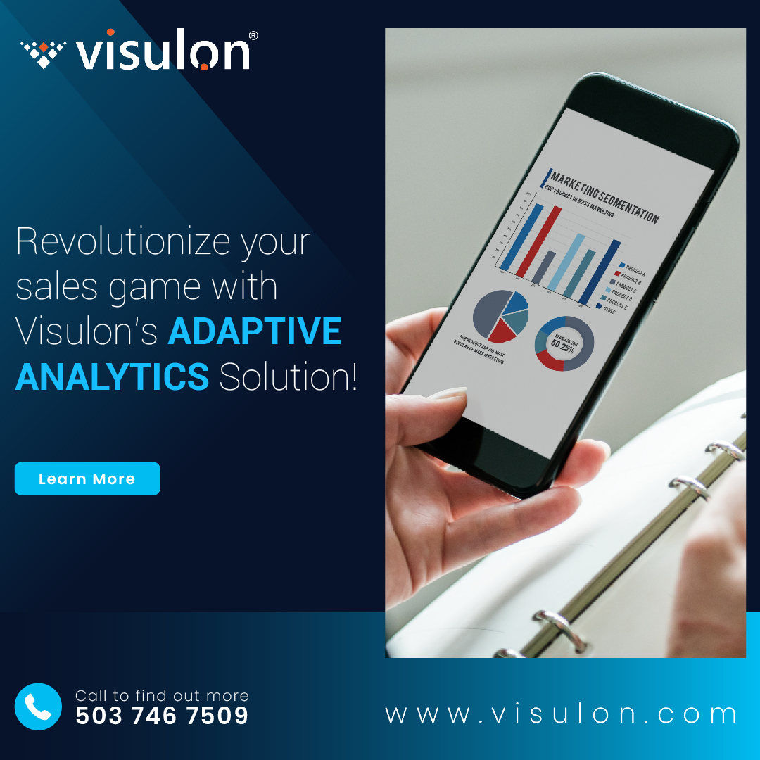 visuloninc's tweet image. Our smart algorithms analyze past buying patterns to create the most profitable assortment and workbook for your upcoming sales meeting.
bit.ly/3IfNBE3
#SalesSuccess #AdaptiveAnalytics