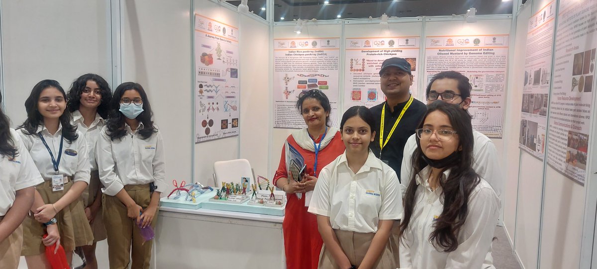 NIPGRsocial's tweet photo. ๐ฑ๐งฌExciting moments at DBT-NIPGR's participation in the #NationalTechnologyWeek! From May 11-14, 2023, we showcased groundbreaking advancements in plant biotechnology, unlocking new frontiers of knowledge.
@DBTIndia @rajesh_gokhale @apslab_nipgr @SciComm_India @tdbgoi https://t.co/46Vu3IinSy