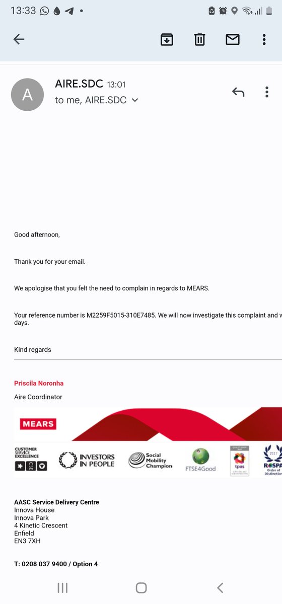 TicTalk1's tweet photo. @mearsgroup after sending over 15 emails over the last month I've now got a reply stating it will take you 10 days to investigate,  while my property is vandalised and me and my neighbours are harrased daily . Is this your standard ? https://t.co/umL5815JF7