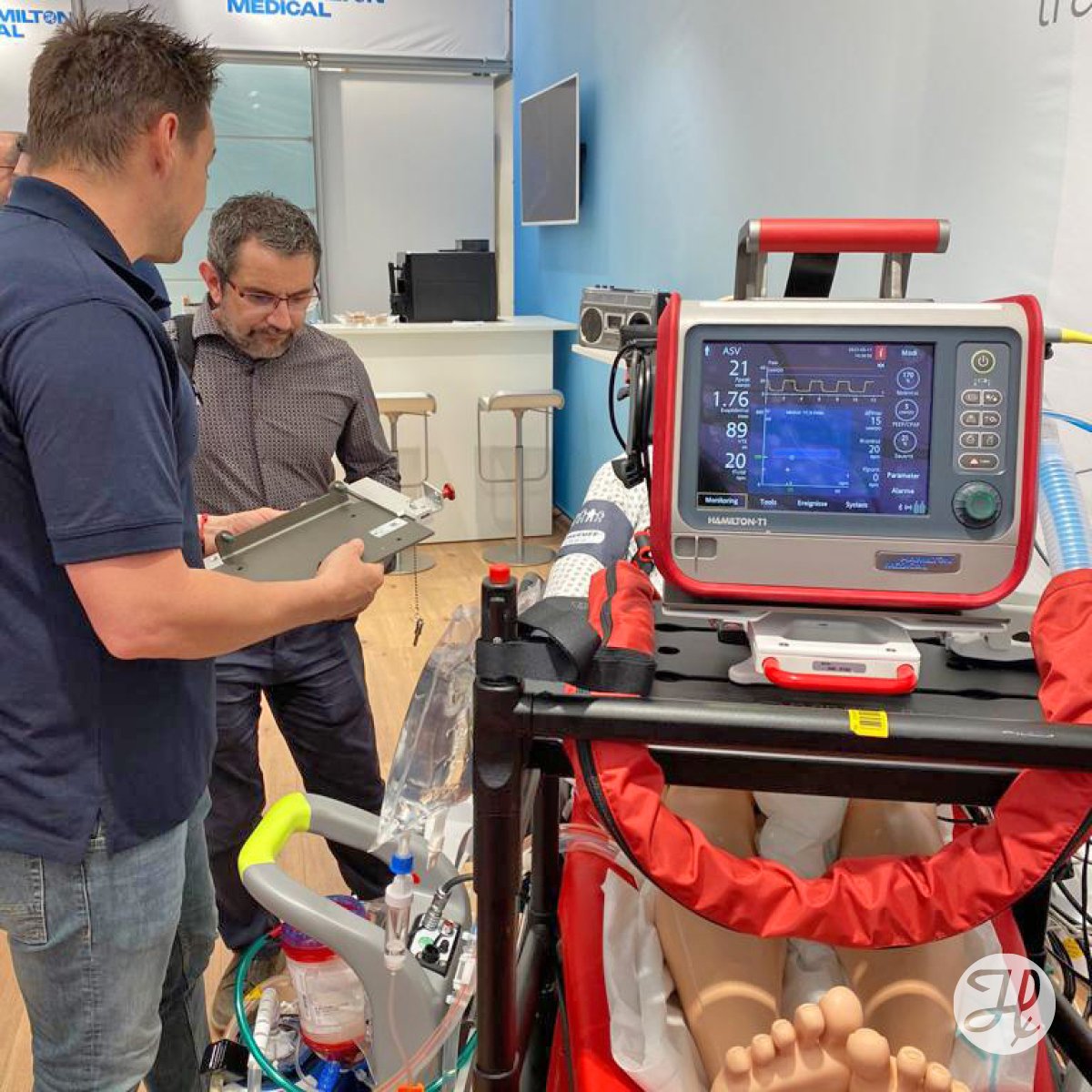 HamiltonMedical's tweet photo. We truly had blast! Thanks to everyone who dropped by our booth to visit us at the #RETTmobil 2023! It was great seeing all of you and your enthusiasm about #transportventilation truely inspired our team. 😀 See you all again next year! 👋
#transportventilator #EMS #Paramedics https://t.co/cyRpKjgb4h