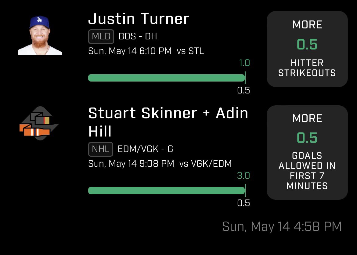 630 Sports on Twitter "Sunday Recap PrizePicks 41 Thrive Fantasy 11