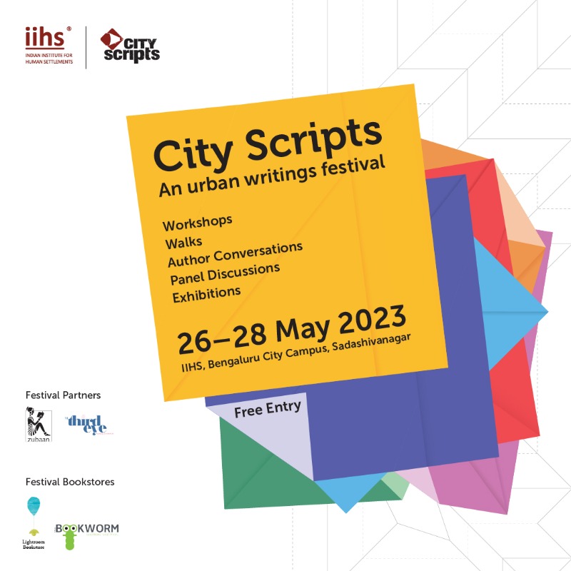 iihsin's tweet photo. 📢 Workshops alert!

IIHS City Scripts 2023 is organising a host of workshops as a part of the 3-day writing festival. The workshops have limited capacity so register now!

@bertyashley, @samarni, @ZubaanBooks, @thirdeyeportal, @bookworm_Kris

#CityScripts2023