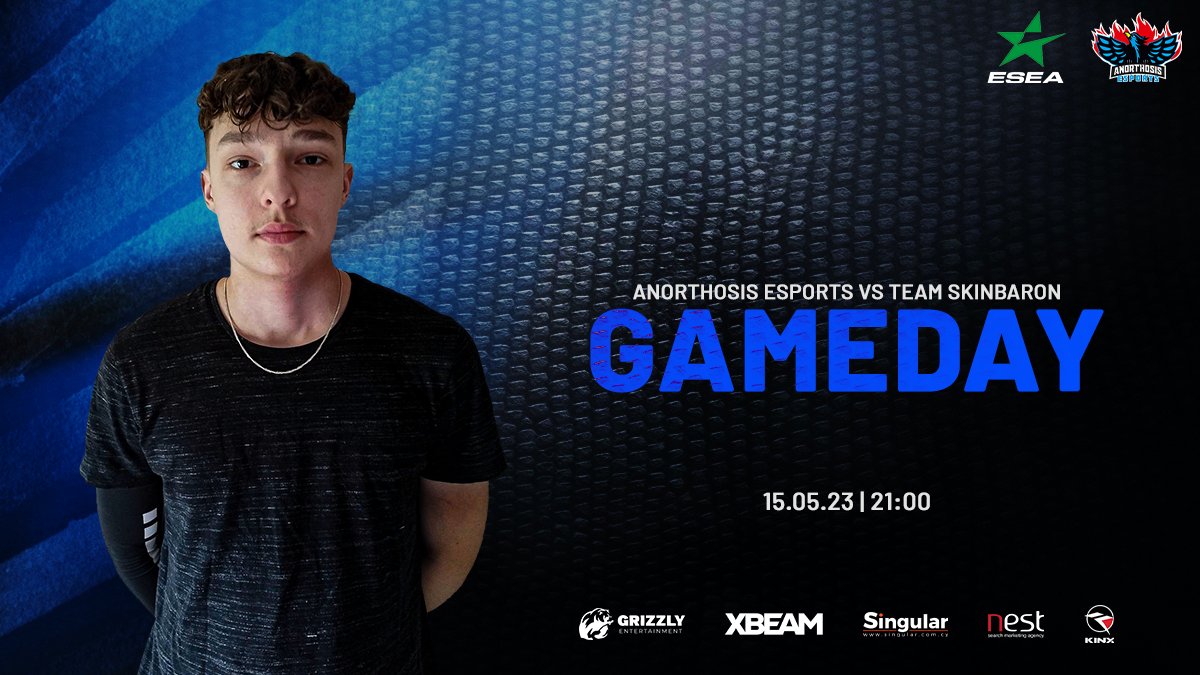 anoesports's tweet photo. 🔥GAMEDAY 10
🏆@ESEA MAIN LEAGUE
⚔️Team SkinBaron
🕓21:00
📲#ANOcsgo #For1911Reasons #FreedomToFamagusta #xbeam #singular #nestmarketing https://t.co/iq2cXHSAE8