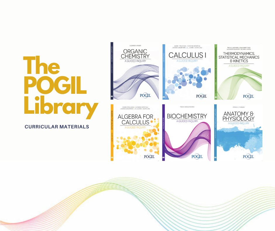 Looking for new materials? Integrate POGIL into your classroom and watch students transform into more confident, independent problem solvers. Available at: pogil.org/curricular-mat…