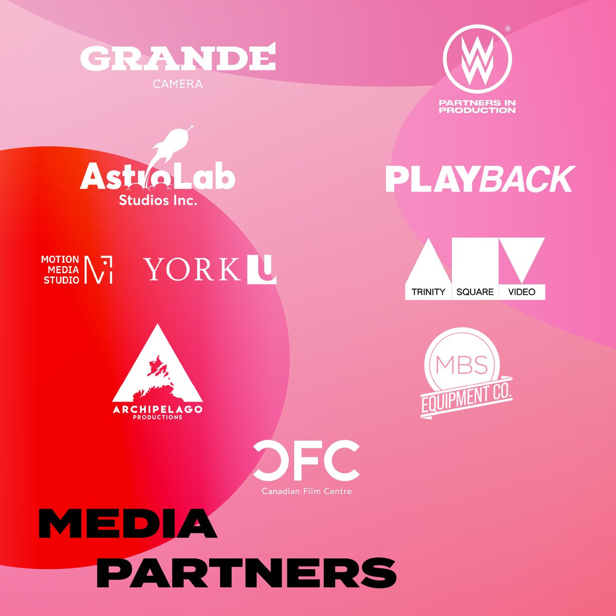 York U Motion Media Studio (@yorkmotion) on Twitter photo York U Motion Media Studio is happy to be a media partner for the Future of Film Showcase' 10th year anniversary festival #YUMMS <a href="/FutureFilmShow/">Future of Film Showcase</a> <a href="/ericbizzarri/">Eric Bizzarri</a> @yorkuamp <a href="/YorkUAlumni/">York U Alumni</a> <a href="/WFW_Intl/">William F. White International Inc.</a>
<a href="/Grande_Studios/">GRANDÉ - Camera/Lighting/Studios</a> @PlaybackOnline <a href="/TSVToronto/">Trinity Square Video</a>
<a href="/mbsecan/">MBSE Canada</a> <a href="/MBSECO/">MBS Equipment Co.</a> <a href="/cfccreates/">Canadian Film Centre</a> #community York U Motion Media Studio is happy to be a media partner for the Future of Film Showcase' 10th year anniversary festival #YUMMS <a href="/FutureFilmShow/">Future of Film Showcase</a> <a href="/ericbizzarri/">Eric Bizzarri</a> @yorkuamp <a href="/YorkUAlumni/">York U Alumni</a> <a href="/WFW_Intl/">William F. White International Inc.</a>
<a href="/Grande_Studios/">GRANDÉ - Camera/Lighting/Studios</a> @PlaybackOnline <a href="/TSVToronto/">Trinity Square Video</a>
<a href="/mbsecan/">MBSE Canada</a> <a href="/MBSECO/">MBS Equipment Co.</a> <a href="/cfccreates/">Canadian Film Centre</a> #community