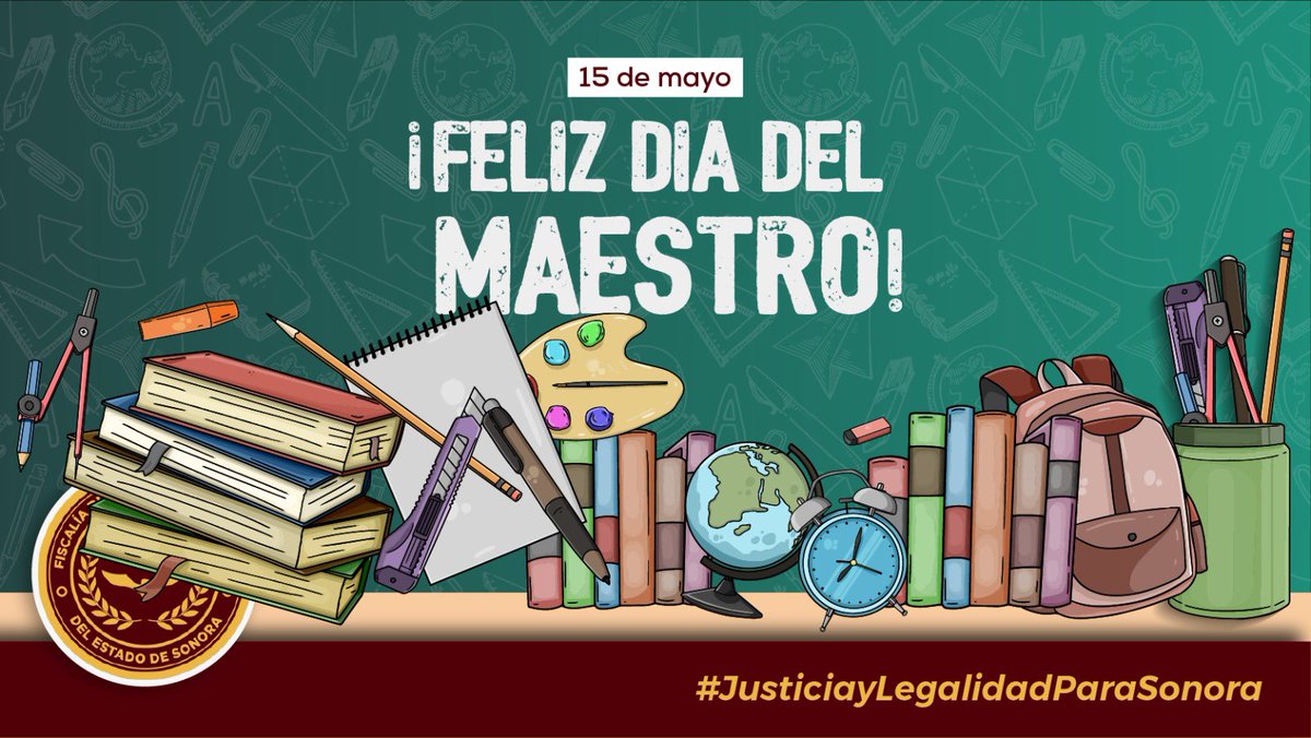 FDESonora's tweet photo. La #FDESonora, les desea a todos los Maestros y Maestras que tengan un excelente día. Gracias, por su gran responsabilidad, entrega diaria a esta profesión gratificante y supremamente necesaria. ✔️

¡Feliz día del Maestro! 👩🏻‍🏫  🧑🏻‍🏫 https://t.co/RRTQkCiNU1
