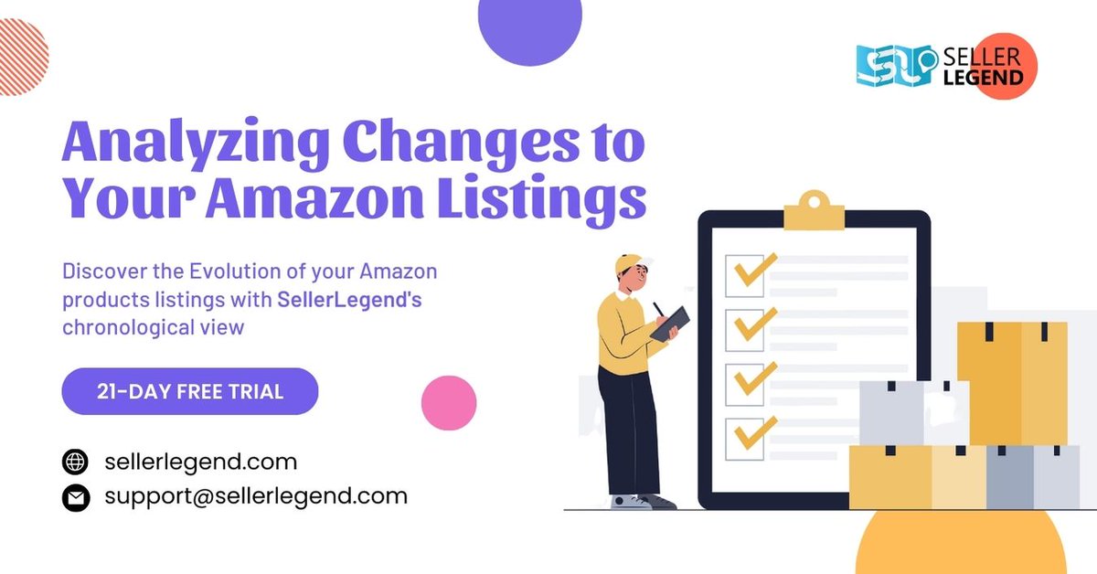 Havasupaimg's tweet photo. Attention #Amazon #Sellers! Don't let changes to your #product #listings slip through the cracks. Discover the evolution of your listings with #SellerLegend's #ListingHistory and make informed decisions for your business. #sales #profits #ecommerce
https://t.co/LdvtLzBEoM https://t.co/OYwH7pezLW
