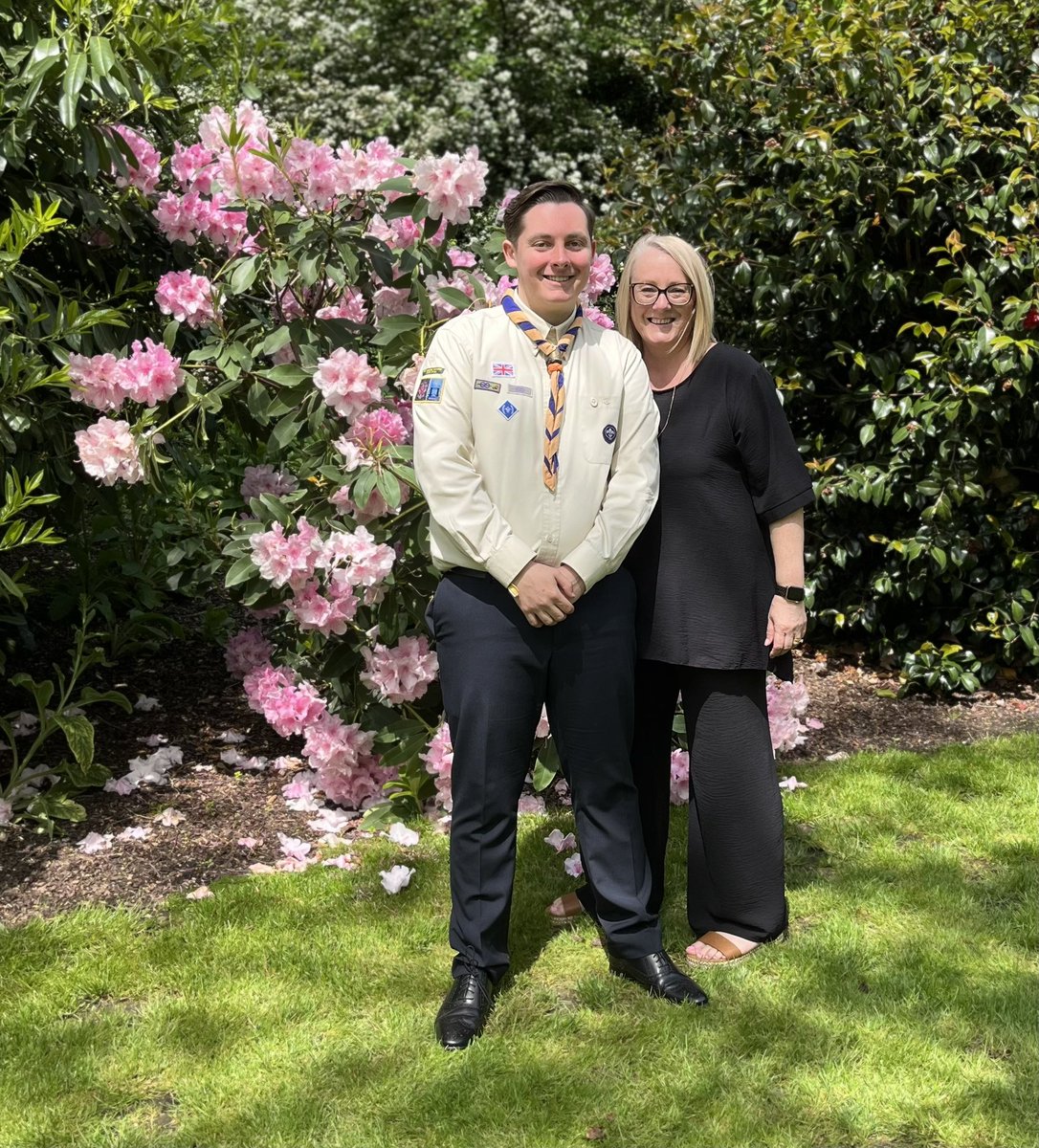 KateNobl's tweet photo. Lovely morning celebrating Daniel’s gold DofE award  #CelebrateWithDofE https://t.co/qdcIsN8Vve