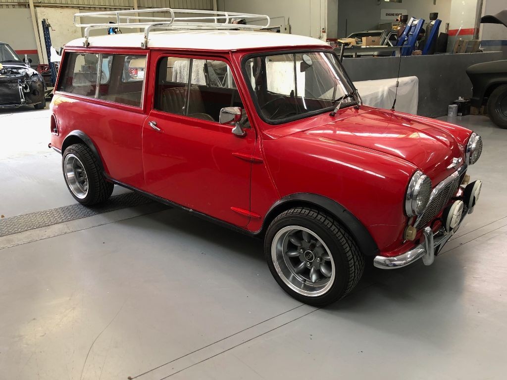 CarsCampers's tweet image. This scarce 1965 MINI MK1 estate station wagon in good driving condition. 

Direct Link to this little baddie here: bit.ly/3pDwYvB

#classicmini #minimk1 #estatewagon #stationwagon #redcar #redwagon #miniestate
