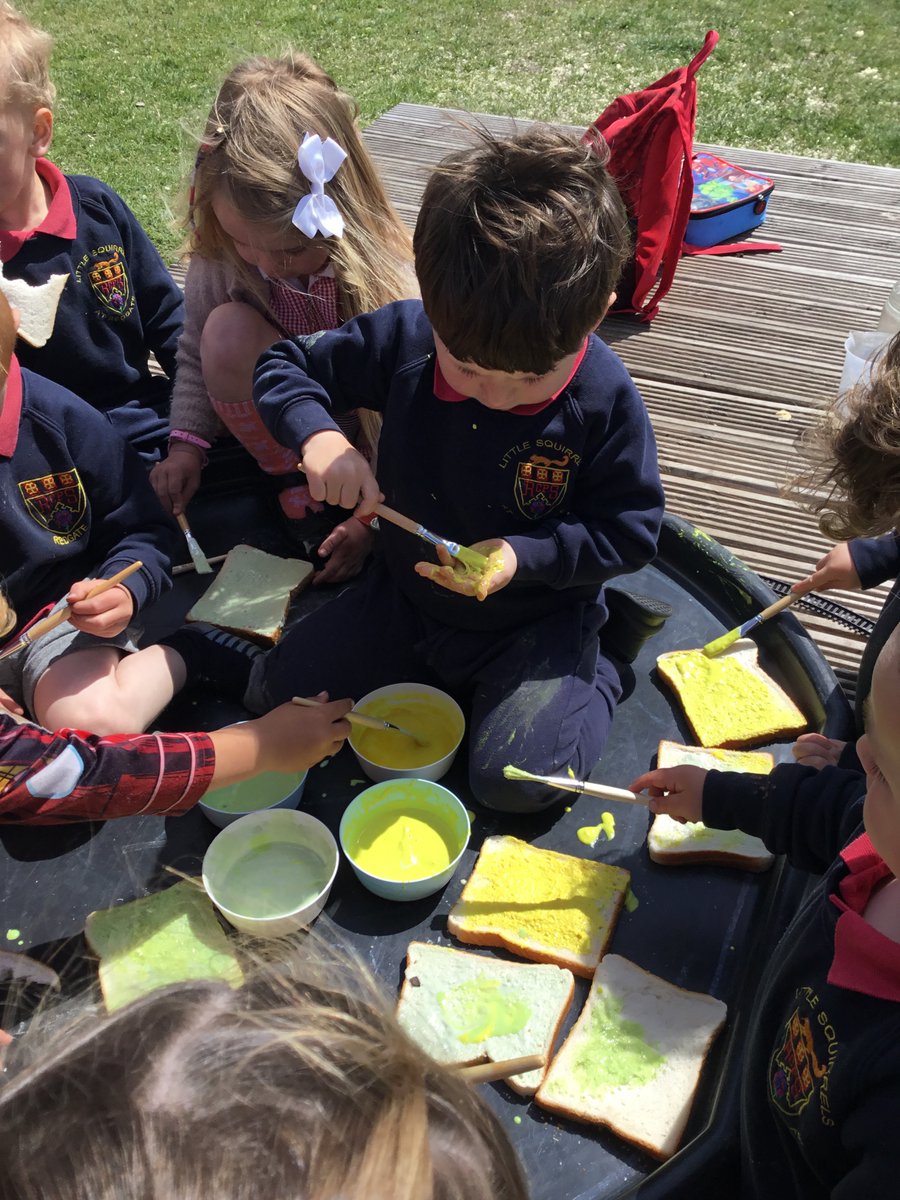 RedgateEY's tweet image. Squidgy bread painting 🖼 🍞 #RCPART #RCPDT