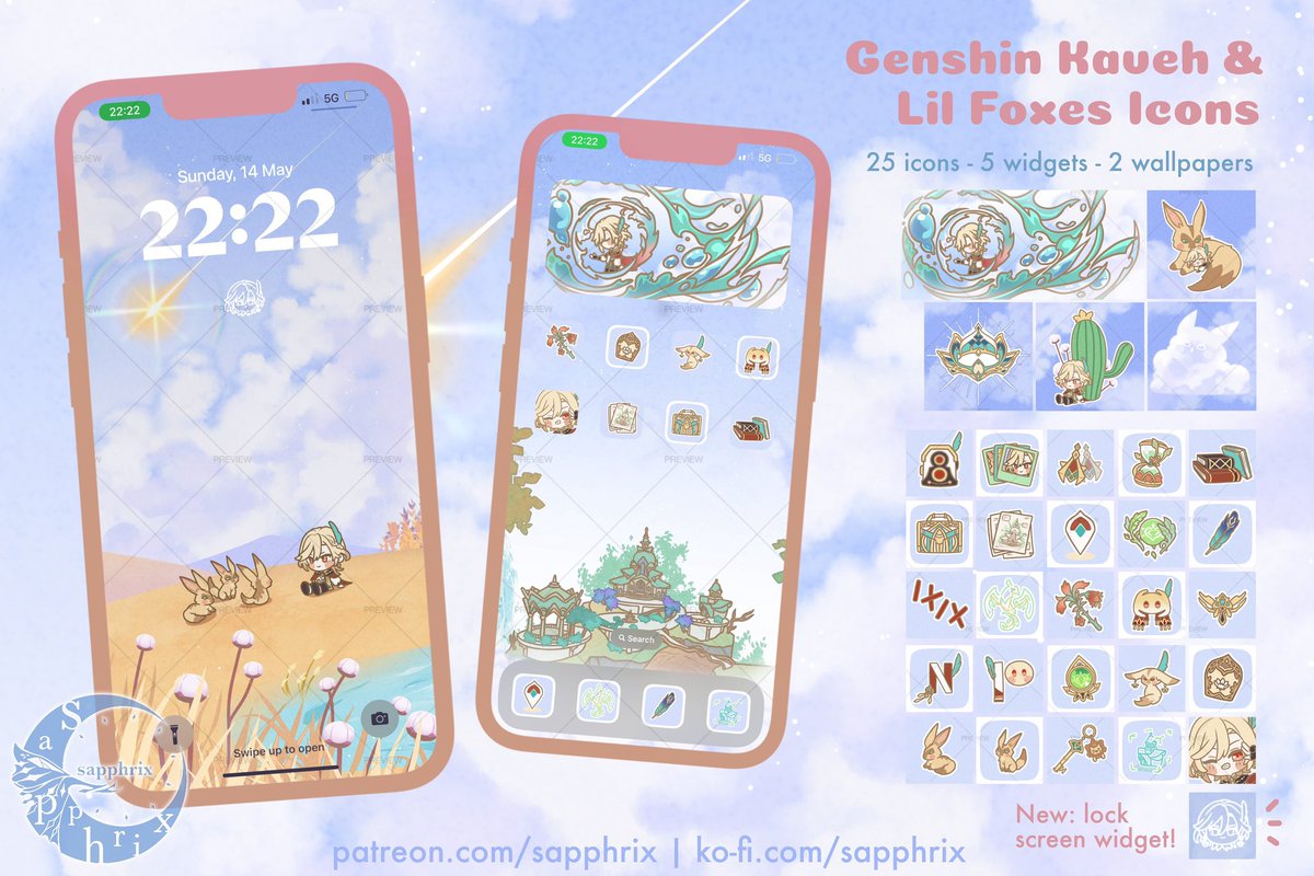 sapphrixrain's tweet photo. I just had to draw Kaveh and the little foxes following him 🥹❤️
•
#genshinimpact #原神 #Iconpack https://t.co/YhsqYWywWJ