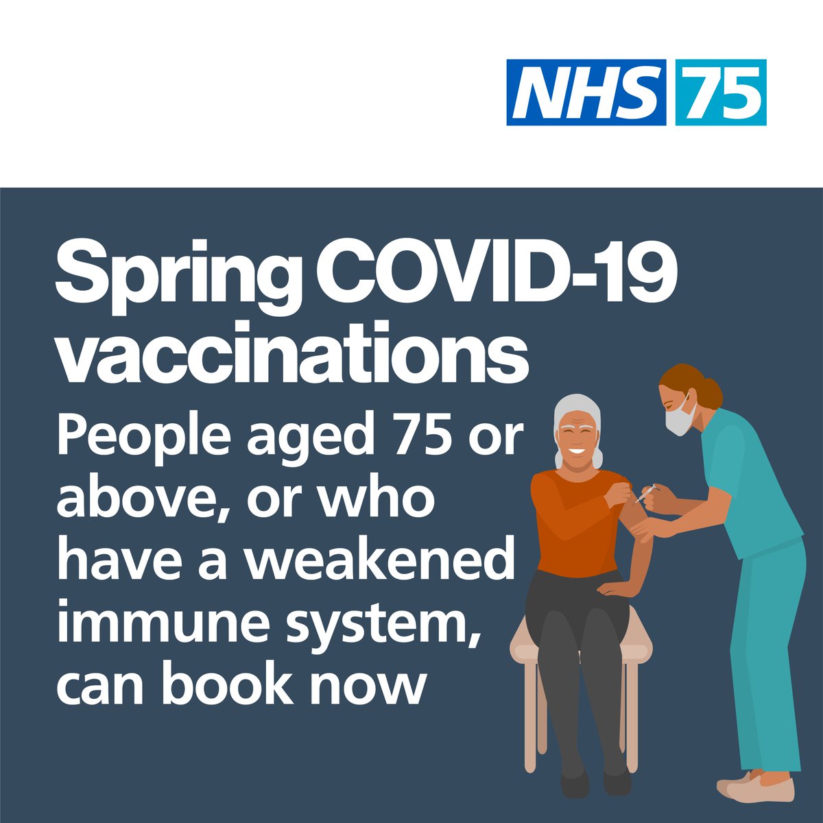 Gateshead Inner West Primary Care Network (@giw_pcn) on Twitter photo Don't let COVID-19 rain on your summer - get booked in for your spring booster vaccine today! ☀💉
Please click on the link below or by calling 119 to book your appointment at one of our practices.
 nhs.uk/nhs-services/c… Don't let COVID-19 rain on your summer - get booked in for your spring booster vaccine today! ☀💉
Please click on the link below or by calling 119 to book your appointment at one of our practices.
 nhs.uk/nhs-services/c…
