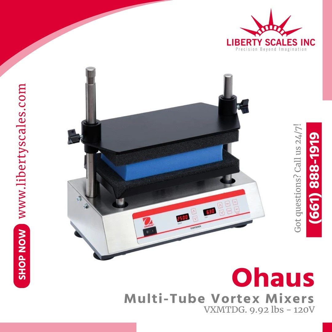 ScalesLiberty's tweet photo. πOhaus Multi-Tube Vortex Mixers VXMTDG. 9.92 lbs - 120V
SHOP NOW πππ https://t.co/bviEPHDwSz
#LibertyScales #Ohaus #Cannabis #Laboratory #Instrument #OhausScales #LaboratoryScale #Equipment #LED #Cosmetics #Vortex #VortexMixer #GenoType #DNA #RNA #ClinicalLab #VortexTube https://t.co/1e90szlIb0