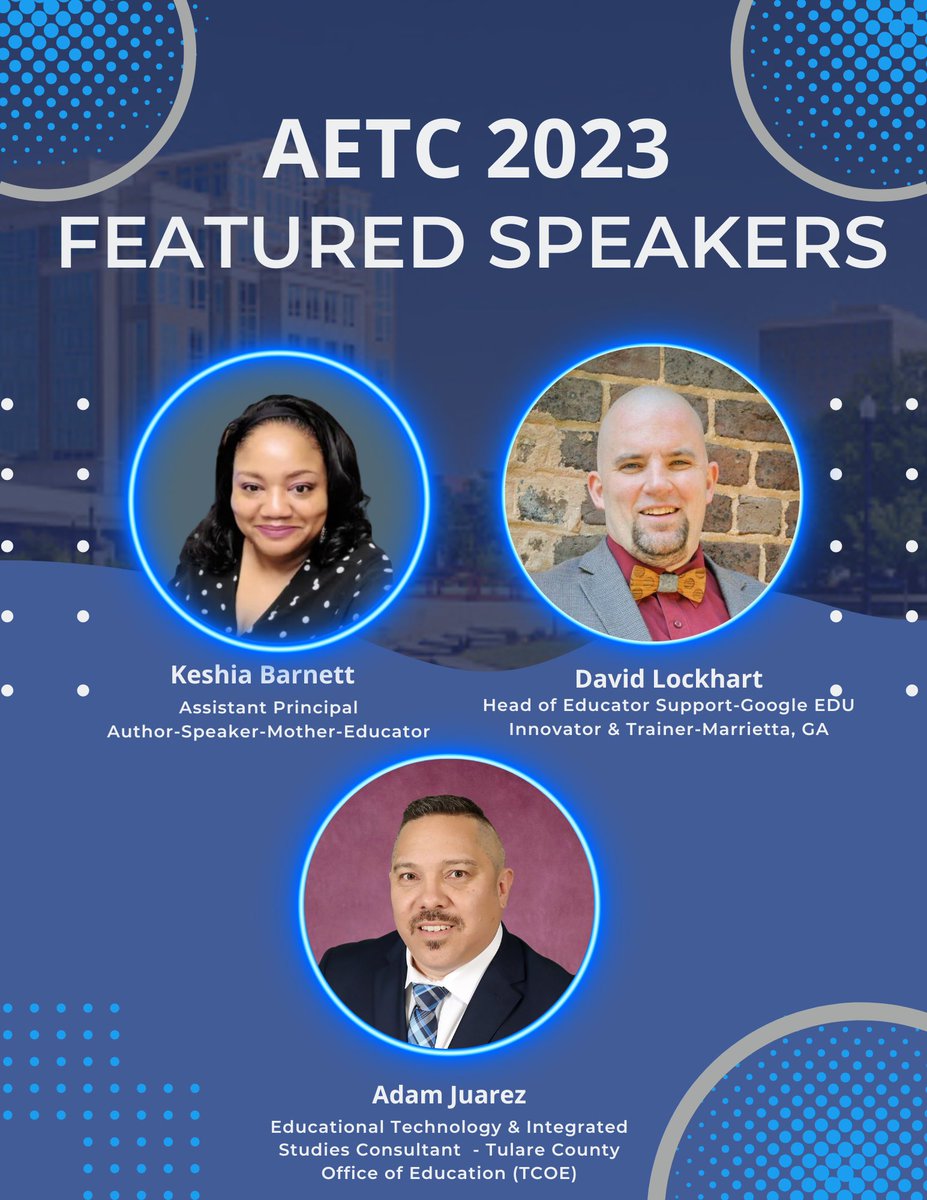 ALSDEEdTech's tweet image. Join us at AETC this year! We have inspiring sessions planned! Register at alabamaetc.com
#AETC2023 #alsdeedtech #TechnologyConference