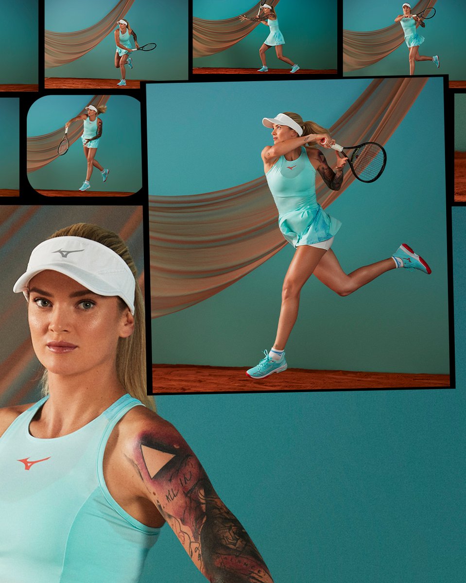 MizunoTennisEU's tweet photo. Introducing our women’s Second Wind kit🤩
With its upmost support, this striking kit is designed for free movements and victories🏆🌬️
#MizunoTennis #ReachBeyond #WaveExceedTour5 https://t.co/AXr026ujyf