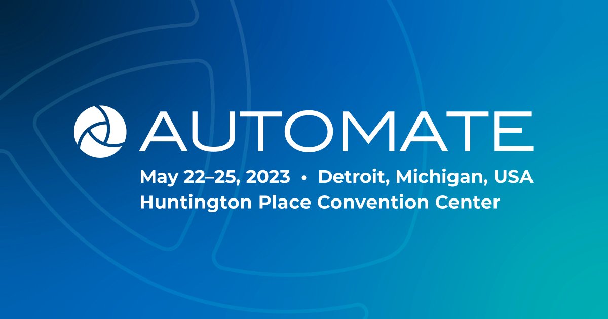 Hear Johannes Olbort, VDMA, speak at the <a href="/AutomateShow/">Automate Show</a> this May 22–25 in Detroit, about the Global Production Language - #OPCUA with CS as the basis of networked Production  vdma.org/en/viewer/-/v2…
#Automate2023 #Detroit #interoperability <a href="/UmatiOrg/">umati community</a> #Automotive #RoboticsAutomation