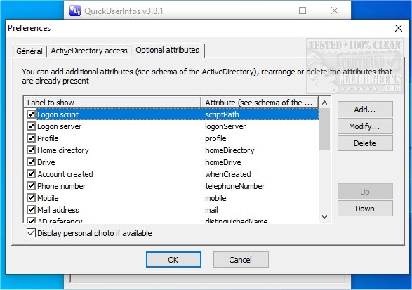 majorgeeks's tweet image. Updated - QuickUserInfos is an admin help tool that allows for user/pc information recovery and more.
majorgeeks.com/files/details/… #freeware #systemtool