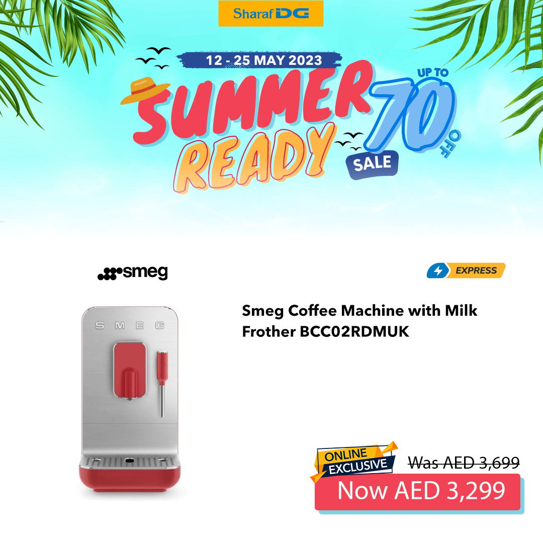 ONLINE EXCLUSIVE: See what is trending at SharrafDG.com through Summer Ready Sale! Shop Now: bit.ly/42MZmtA

#SharafDG #Offers #Deals #OnlineExclusive