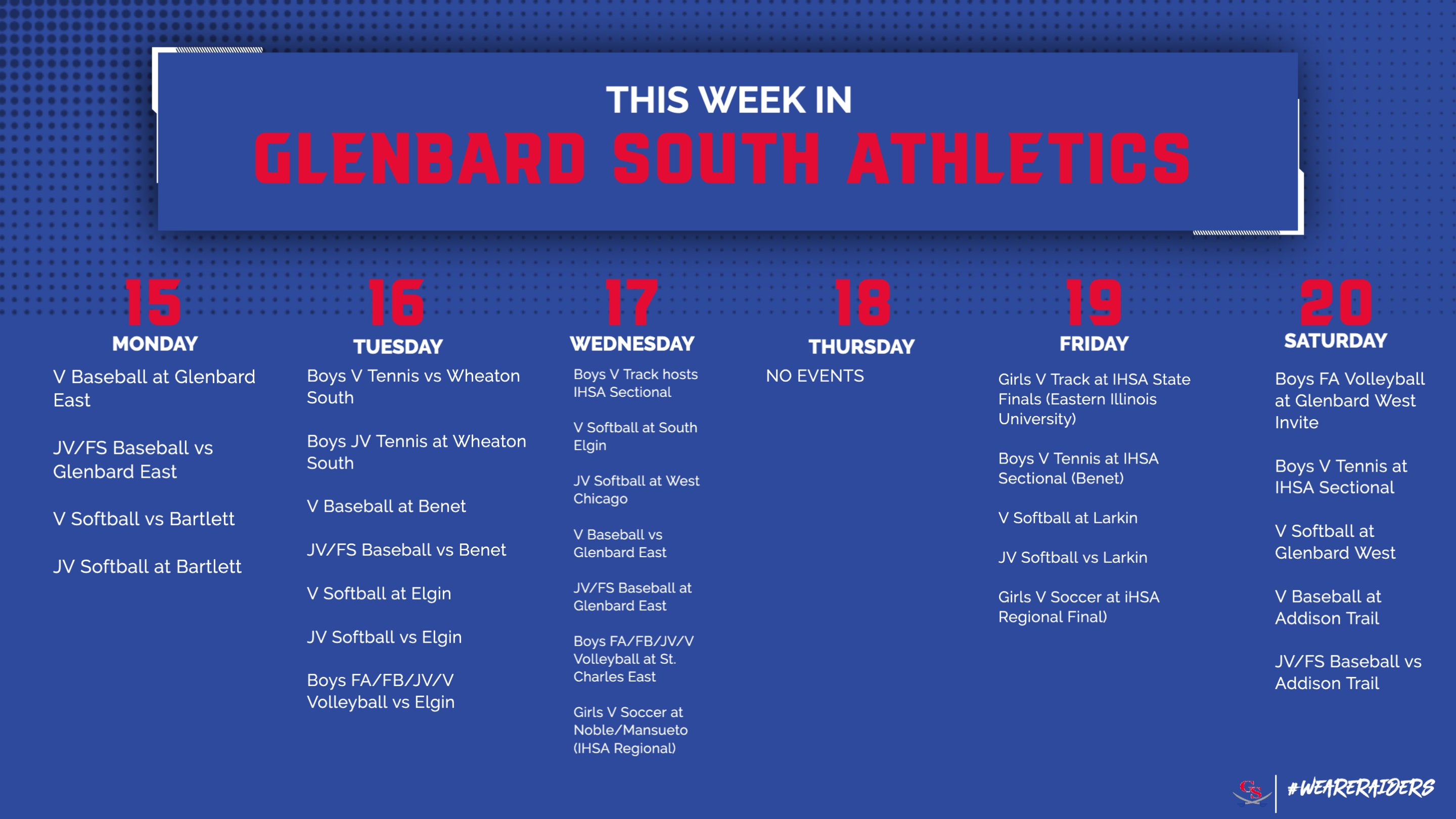 Glenbard South Athletics (gbsathletics) / Twitter
