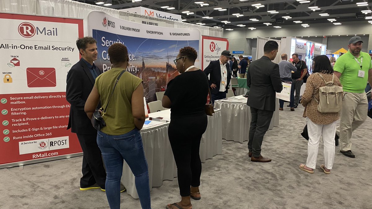 RPost's tweet photo. One more milestone we crossed - Austin! We had the best interactions at @NetVU_Now Accelerate. Insurance industry #wetryharderforyou to bring elegant and easy #esecurity.
@Vertafore
#RockAccelerate #insurance #businessevent #rtourofregions #austin #rtourofregionsus #rpost https://t.co/BRL3qFHfhj