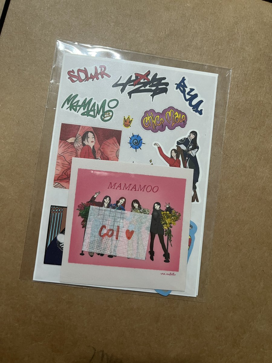 wheeinsmuse's tweet photo. surprise stickers from @mo_onstella just arrived 🥺 everything looks so good and feels so high quality 💗

thank u ulit ate biancs 🥺💗 https://t.co/zcd6u1fLWa