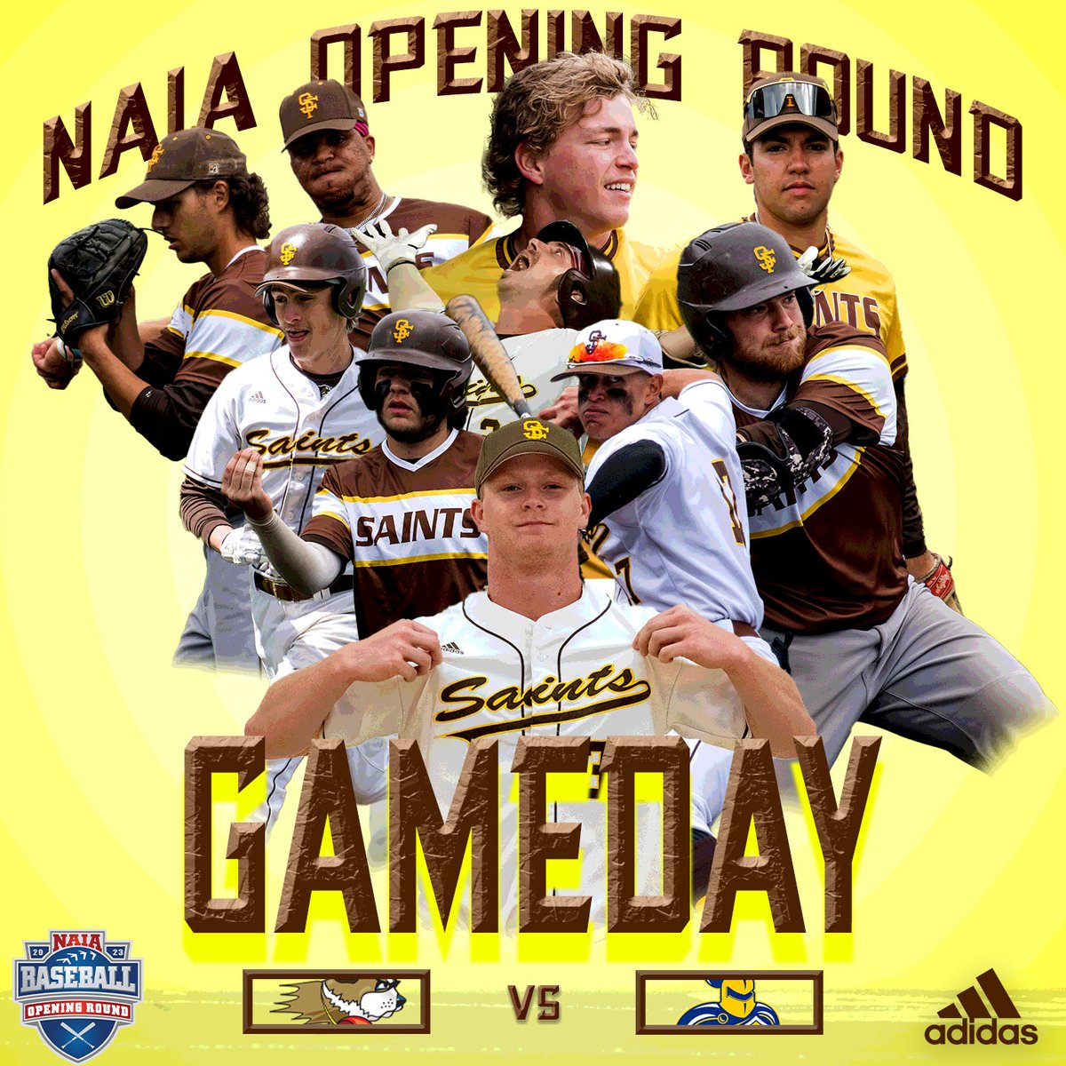 USFSaints's tweet photo. Mack Day.

🆚: Madonna University
⏰: 11:00 AM
📍: Fayette, Missouri
🏟️: Estes Field
📺: https://t.co/4DDmJ07mUC
📊: https://t.co/dpKBZylwv0 https://t.co/G7qZgFPZiK