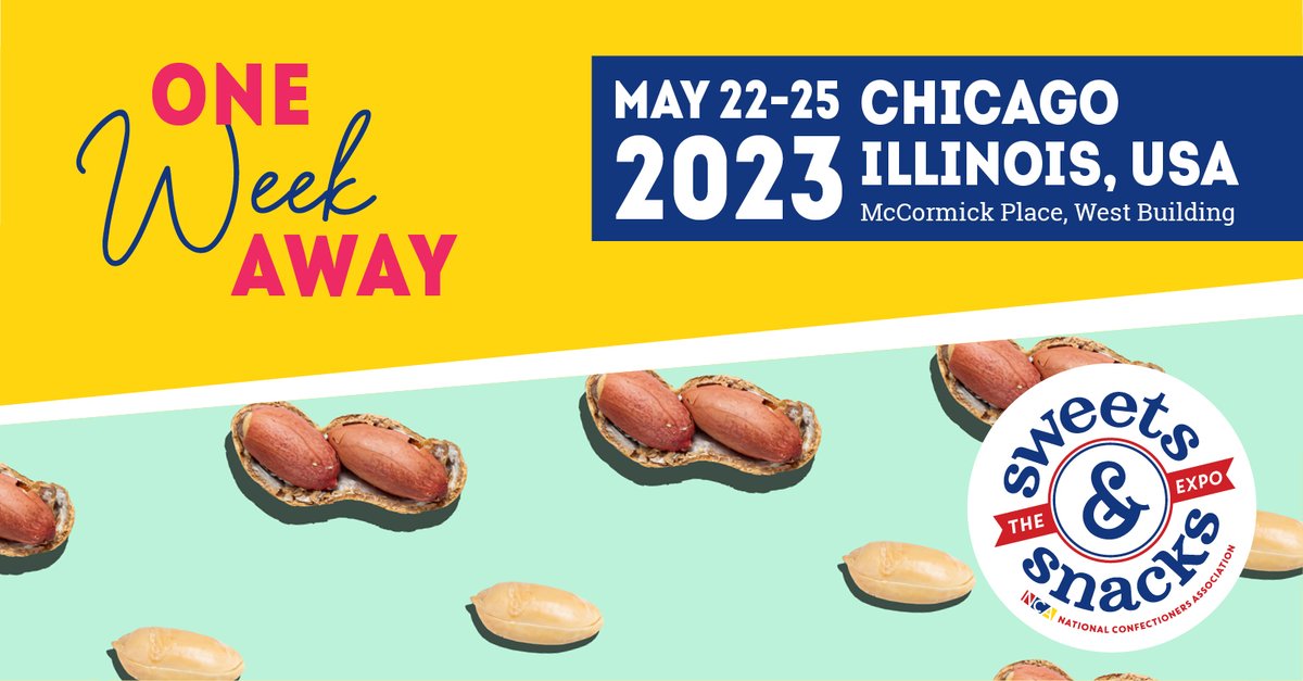 The countdown is on... We're 1️⃣ week away! The show continues to grow each year, and in 2023, we will have 800+ exhibitors. 

Check them out in My Show Planner before you go >> sse23.mapyourshow.com/8_0/login/logi…

#SweetsAndSnacks