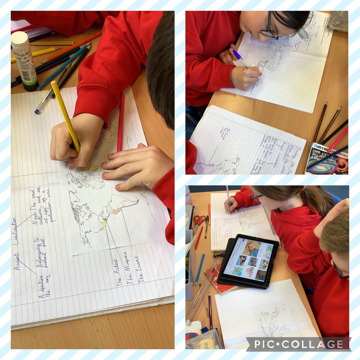 Starting our new history topic off by finding out where in the world different ancient civilisations settled! 🌎🗺️🌍 @FallaParkSchool @Miss_Carr_Falla @Miss_Atkinson4 <a href="/MrsYoungfp/">Mrs Young</a>
