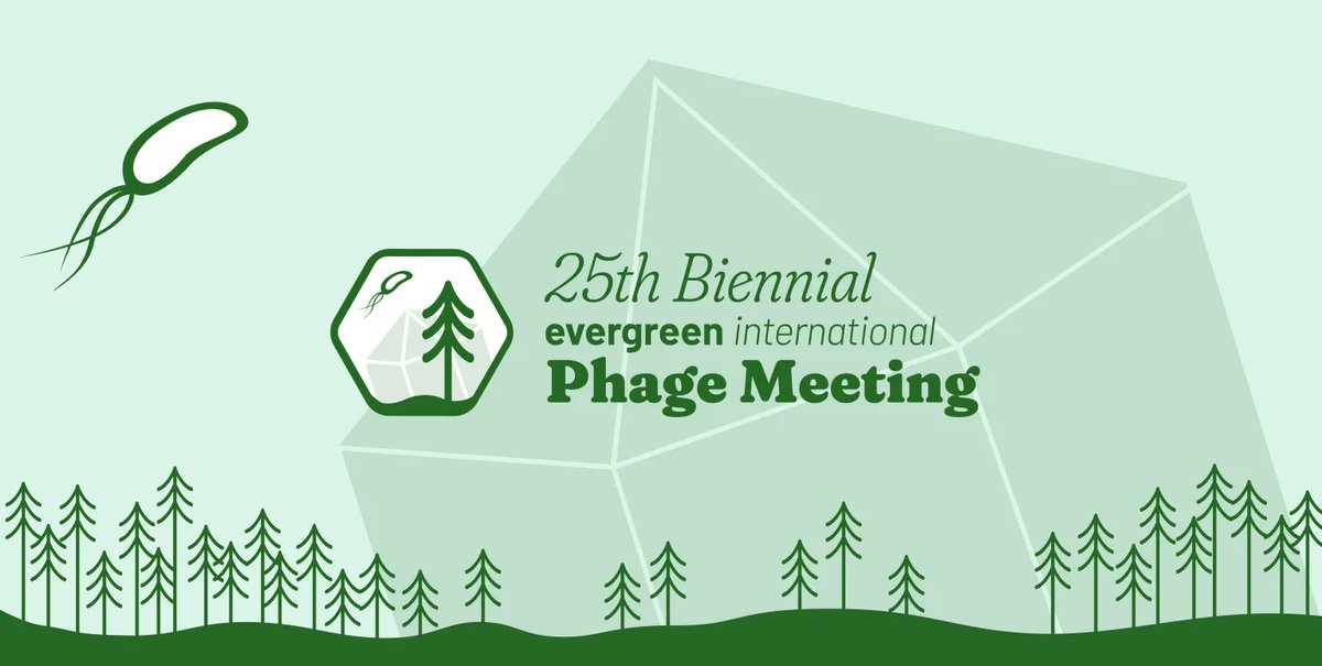 Phage Directory (@phagedirectory) on Twitter photo If you haven't heard, the 25th <a href="/Evergreen_Phage/">Evergreen International Phage Meeting</a> Meeting is live & open for reg & abstracts! 🌲🔬 Come honor Betty Kutter's legacy & the tight-knit phage community she helped build. It's not just a conference; it's a summer camp for phage scientists! buff.ly/3qk9isy If you haven't heard, the 25th <a href="/Evergreen_Phage/">Evergreen International Phage Meeting</a> Meeting is live & open for reg & abstracts! 🌲🔬 Come honor Betty Kutter's legacy & the tight-knit phage community she helped build. It's not just a conference; it's a summer camp for phage scientists! buff.ly/3qk9isy