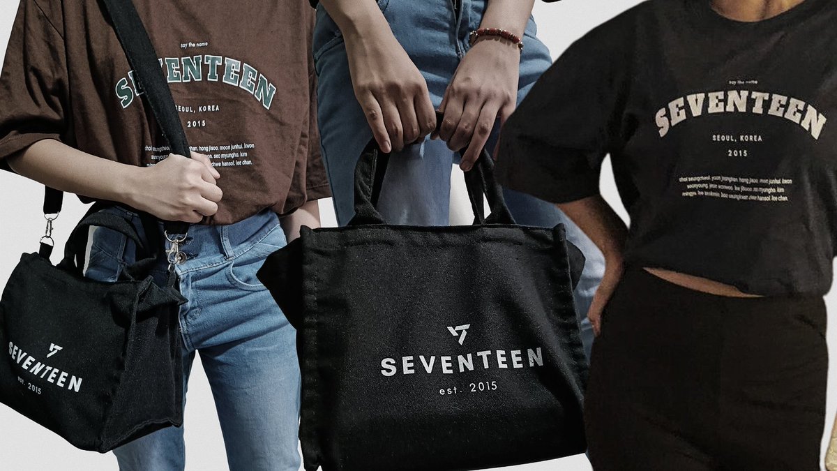 kpopcuratorph's tweet image. Now accepting another pre-order of our seventeen shirt &amp;amp; tote bag collection along with new designs!

✶ Pre-order until the end of may
✶ DOP: 50% upon order 50% on May 31
✶ Will only accommodate limited slots only!
✶ Order here: docs.google.com/forms/d/e/1FAI…

𖥻 wts lfb svt prints