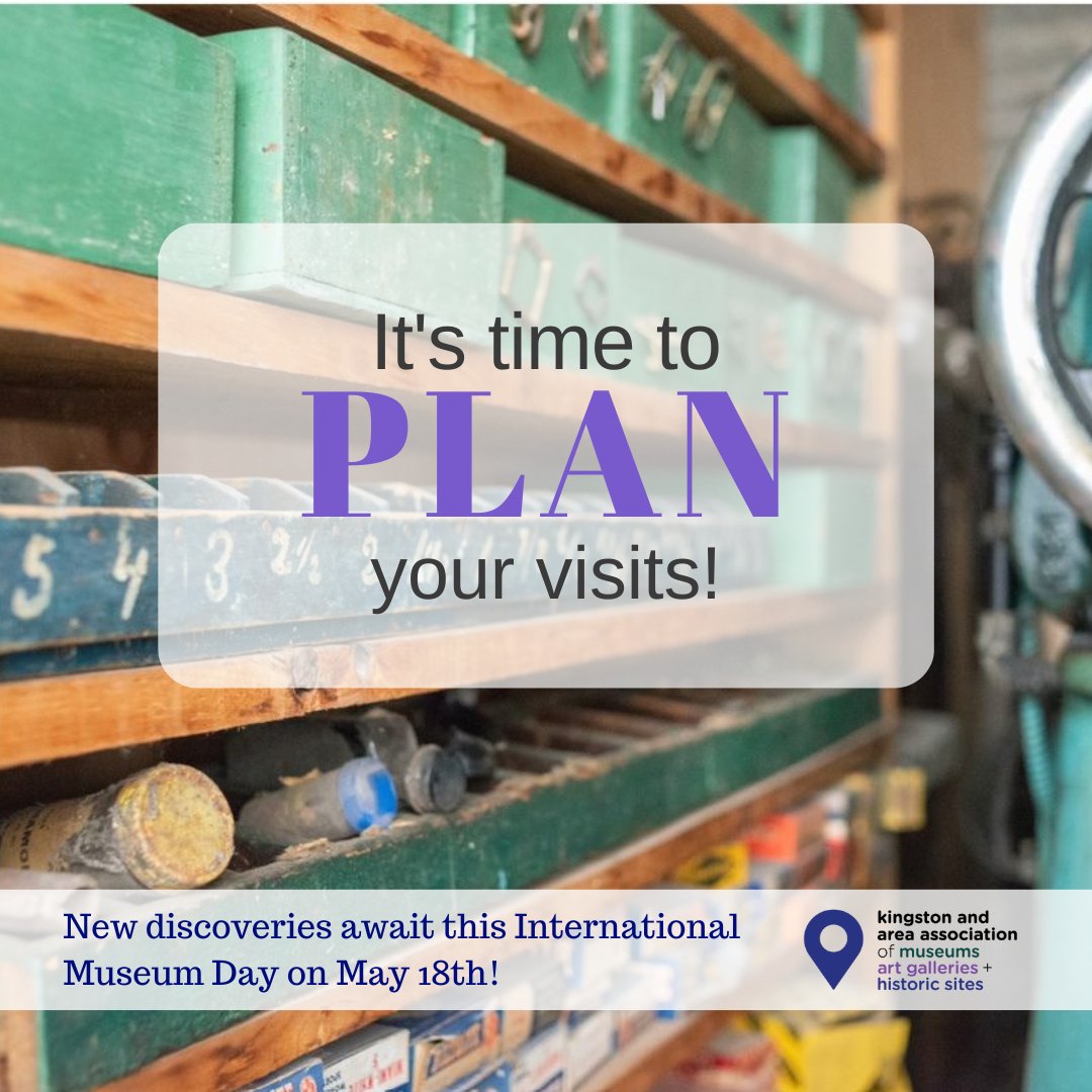 👀🌟Ready for some fun? Discover Kingston and Area's amazing cultural heritage sites this week! 🏛️ With International Museum Day coming up on May 18th, it's the perfect time to explore the museums in the north, east, central, and west🚶‍♀️🚶‍♂️