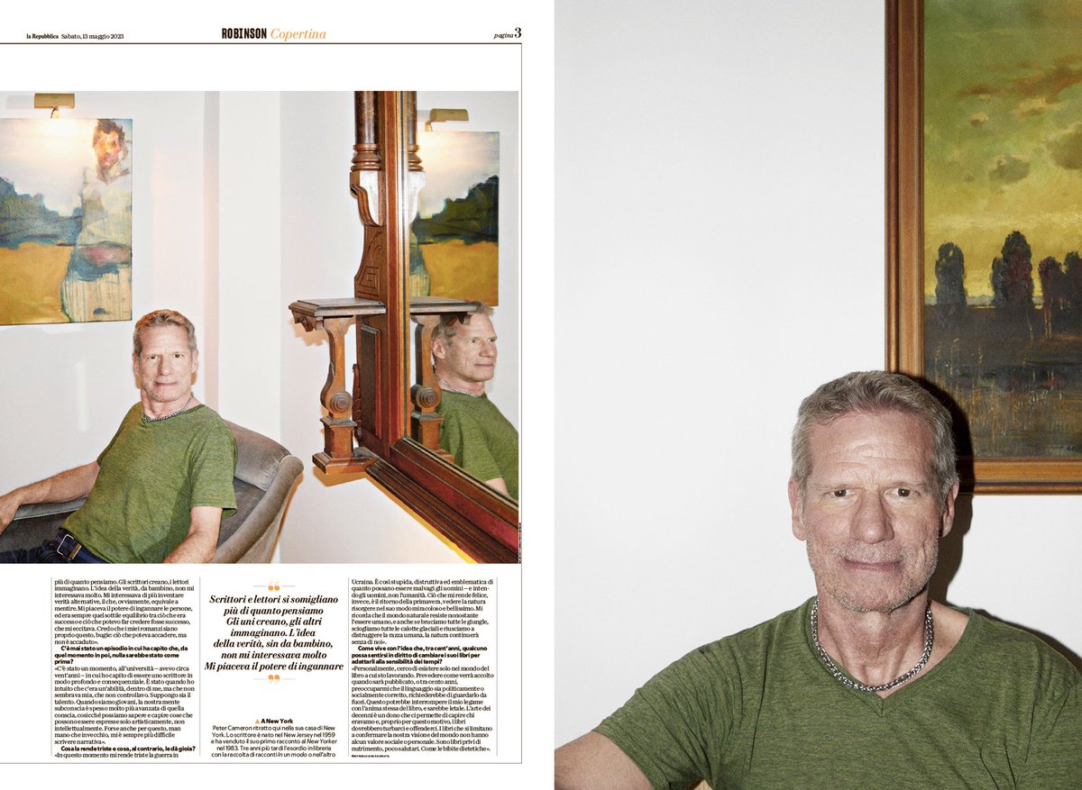 vorrei provarci, a riassumere in poche righe le ore trascorse a New York a chiacchierare e a fotografare uno dei miei scrittori viventi preferiti, Peter Cameron. In edicola su <a href="/Robinson_Rep/">Robinson di Repubblica</a> per tutta la settimana <a href="/adelphiedizioni/">Adelphi Edizioni</a>