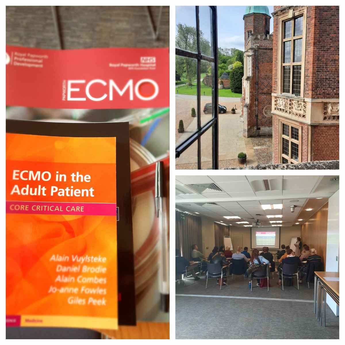 Off to a great start #ECMO  <a href="/alainvuylsteke/">Alain Vuylsteke</a> <a href="/Jo_anneFowles/">Jo-anne Fowles</a>