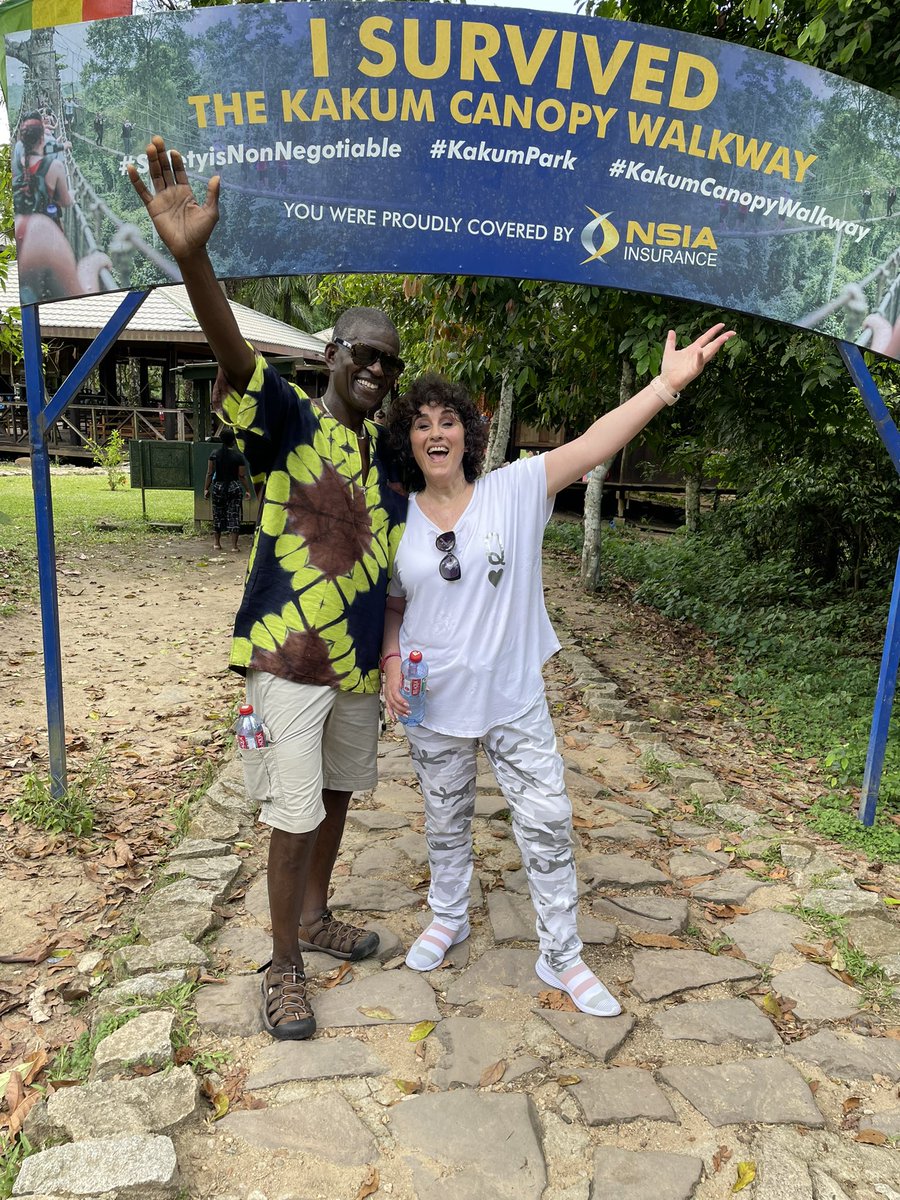 Just back from a magical time in Ghana. A jewel of a country!
#canopywalkway #Ghana #willreturn #fantasticpeople